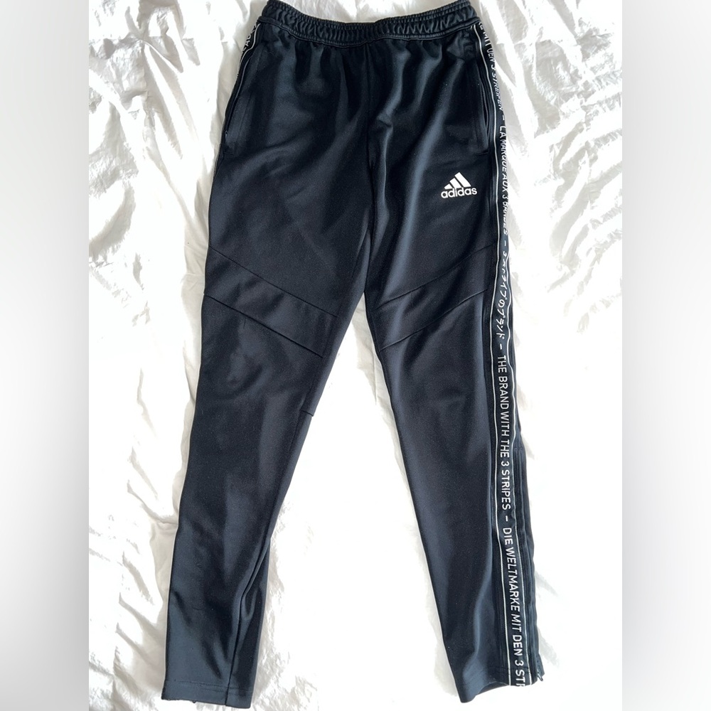Men’s Adidas “Brand with Three Stripes” German/Japanese ClimaCool Trainer Pants